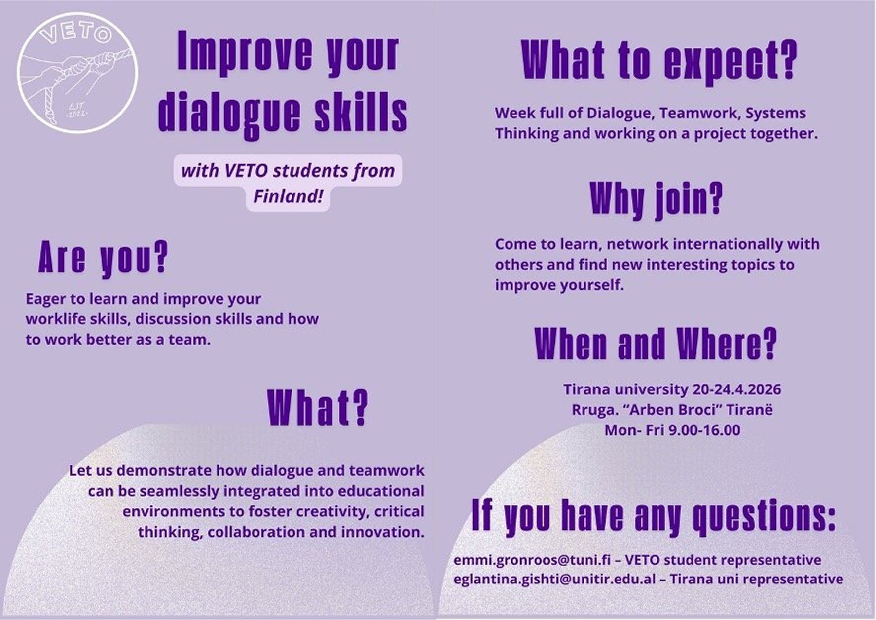 Workshop Innovation Camp – Dialogue