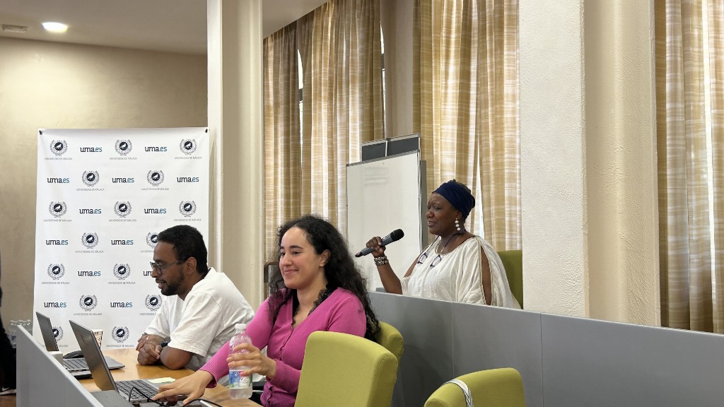 Panel discussion during the Artificial Intelligence BIP at the University of Málaga