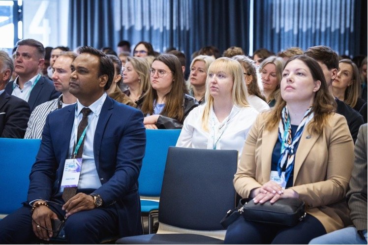 Conference attendees at the Business and Technology Conference 2026, Kauno Kolegija
